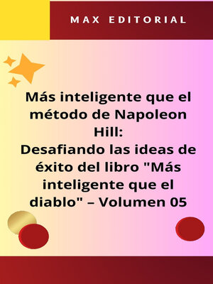 cover image of Más inteligente que el método de Napoleón Hill, Volumen 5